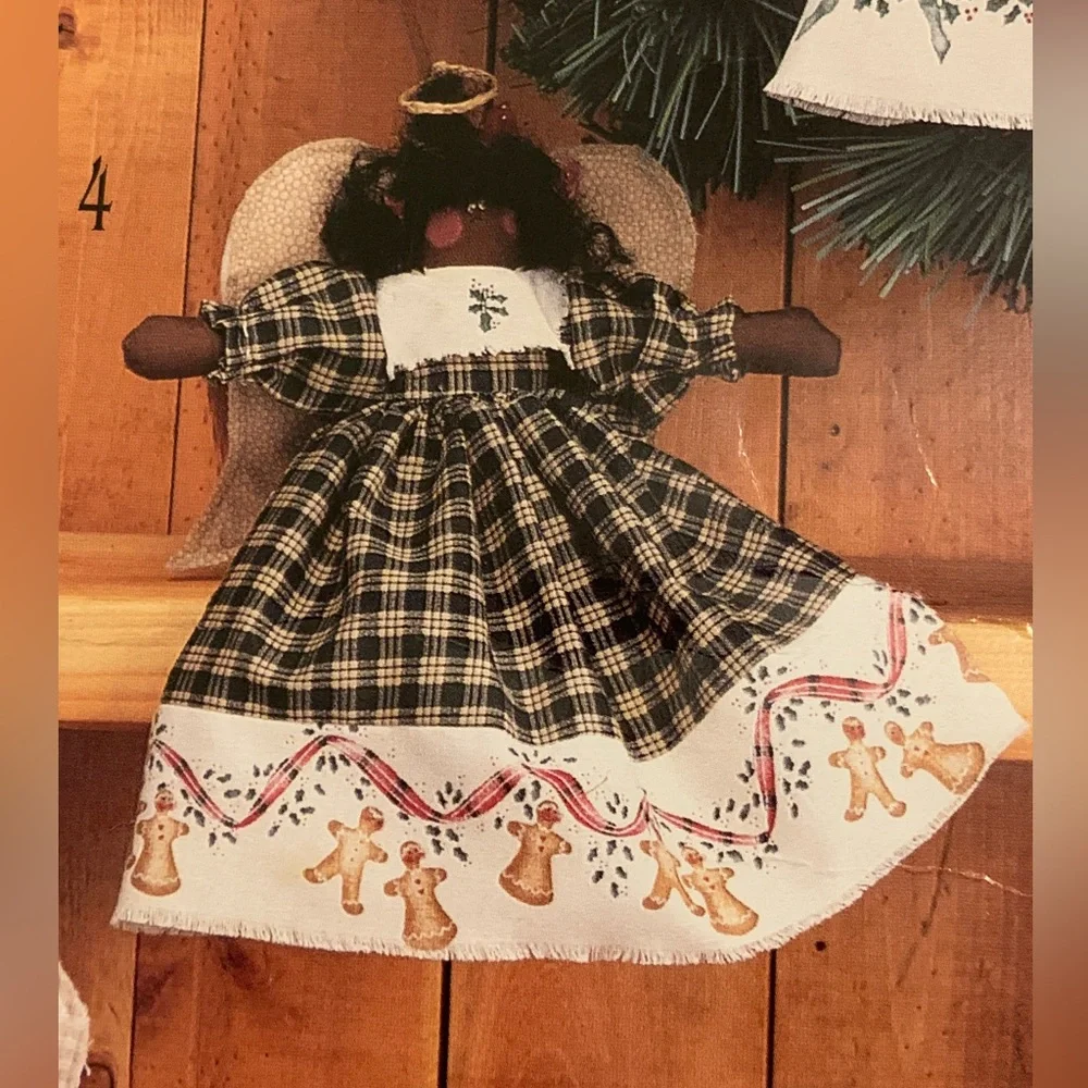🎄NEW VTG Daisy Kingdom Angel Garland Dolls Kit